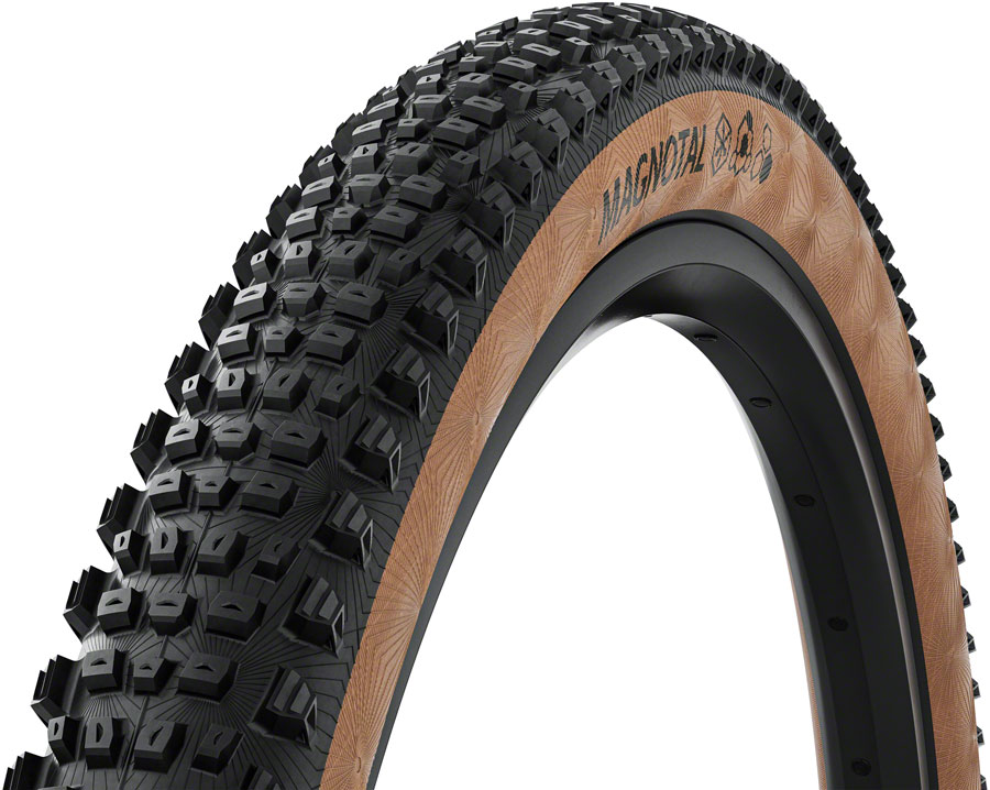 Continental Magnotal Tire - 29 x 2.40, Tubeless, Folding, Black/Transparent, Grip, Trail Casing, E25