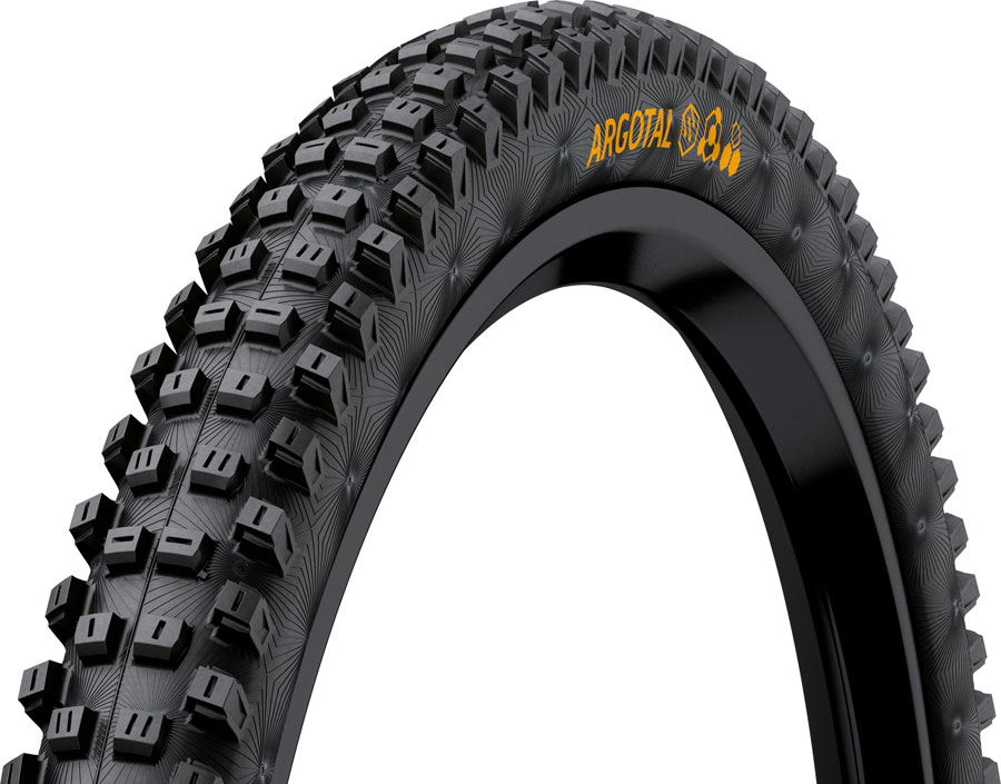 Continental Argotal Tire - 27.5 x 2.40, Tubeless, Folding, Black, SuperSoft, Enduro Casing, E25