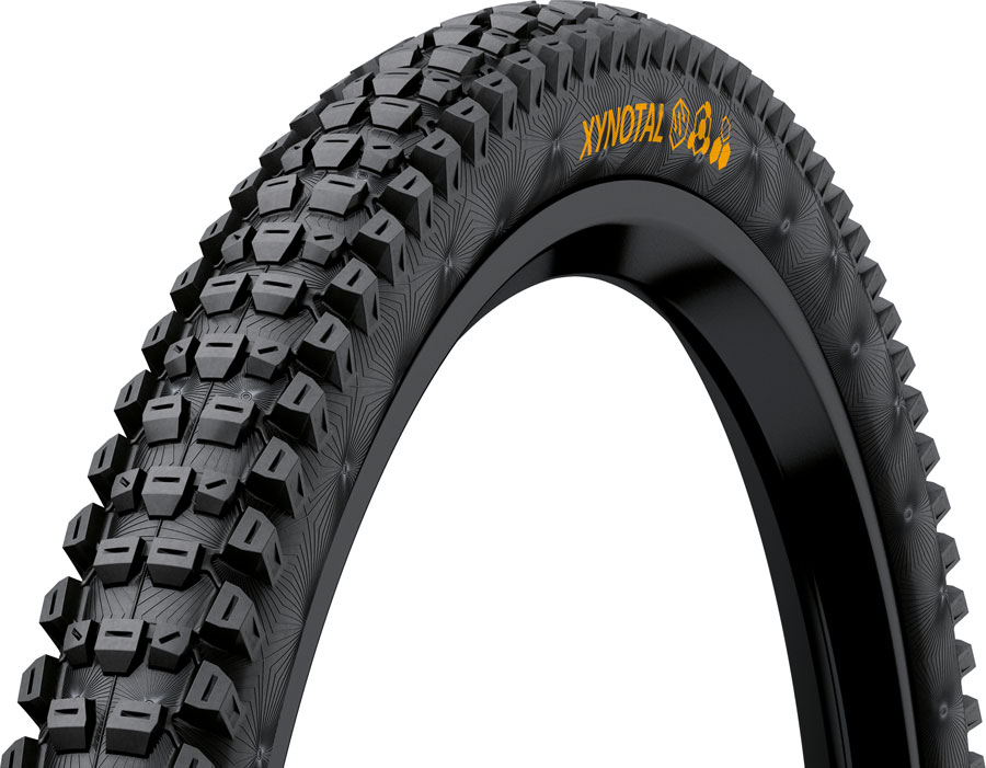 Continental Xynotal Tire - 27.5 x 2.40, Tubeless, Folding, Black, SuperSoft, Enduro Casing, E25
