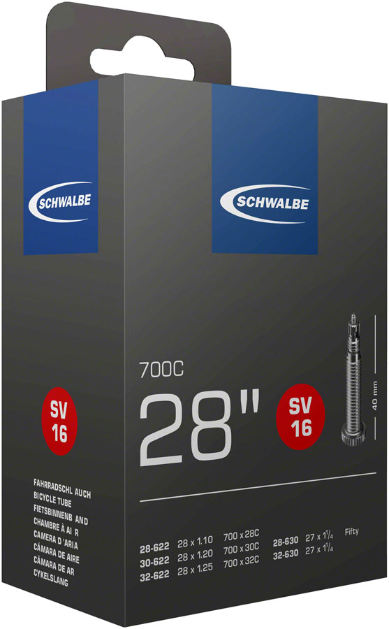 Schwalbe Standard Tube - 700 x 28 - 32mm, 40mm Presta Valve 