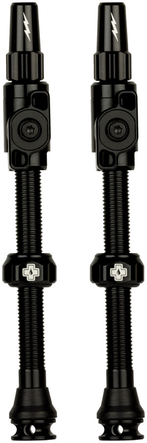 Muc-Off Big Bore Lite Tubeless Valve Stems - XLarge, 60mm, Black