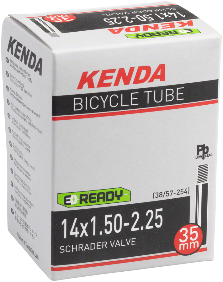 Kenda Tube - 14 x 1.5 - 2.25, Schrader Valve