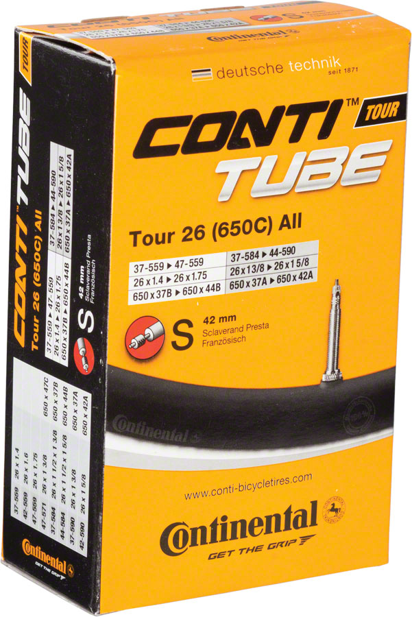 Continental Standard Tube - 26 x 1.4 - 1.75, 42mm Presta Valve