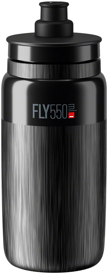 Elite Fly Tex Water Bottle - 550ml, Black