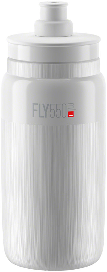 Elite Fly Tex Water Bottle - 550ml, White