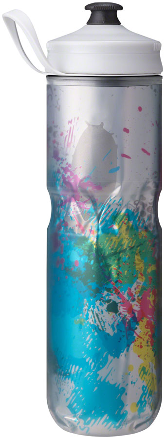 Hydrapak Polar Sport Splash Insulated Water Bottle - 24oz, Multi