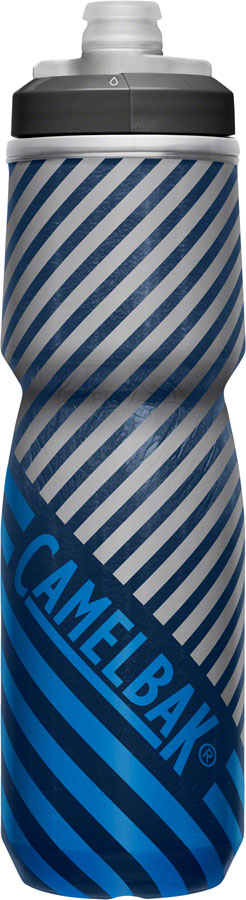 Camelbak Podium Chill OD Water Bottle - Insulated, 24oz, Navy Stripe