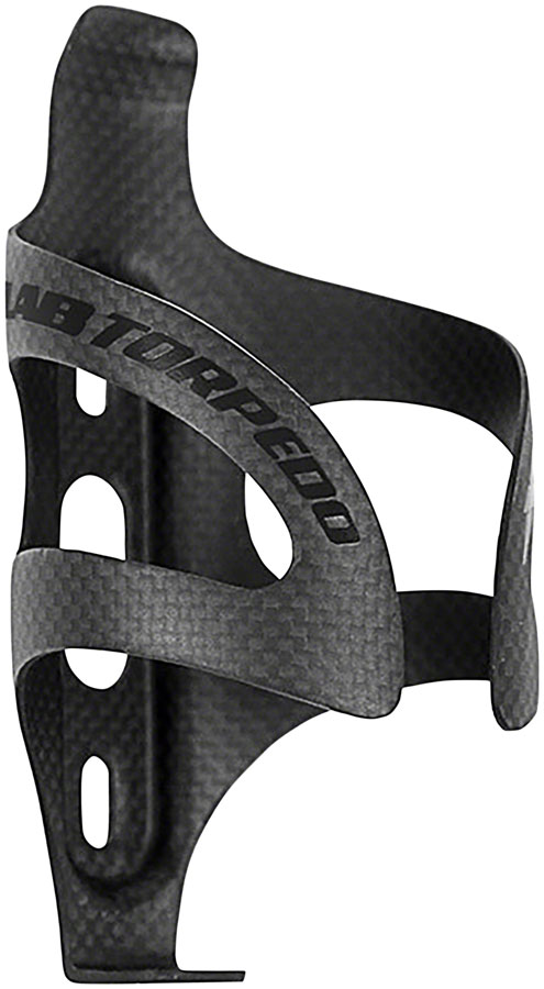 XLAB Torpedo Carbon Aero Water Bottle Cage: Matte Black