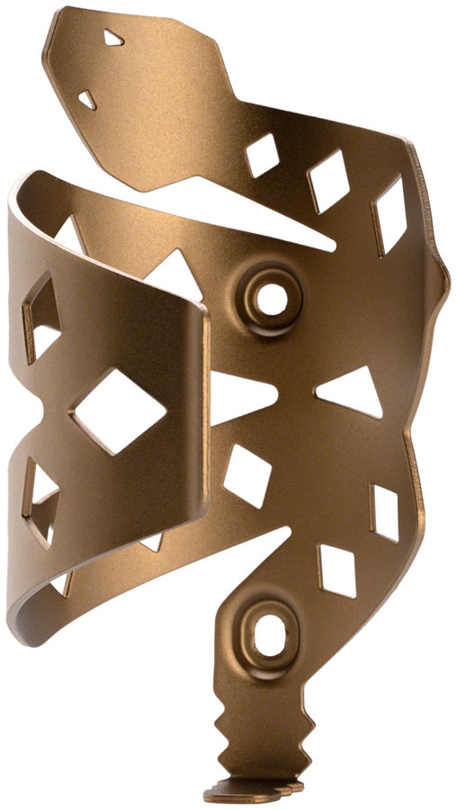 PDW Rattlesnek Kej Water Bottle Cage - Desert Gold, Right Opening