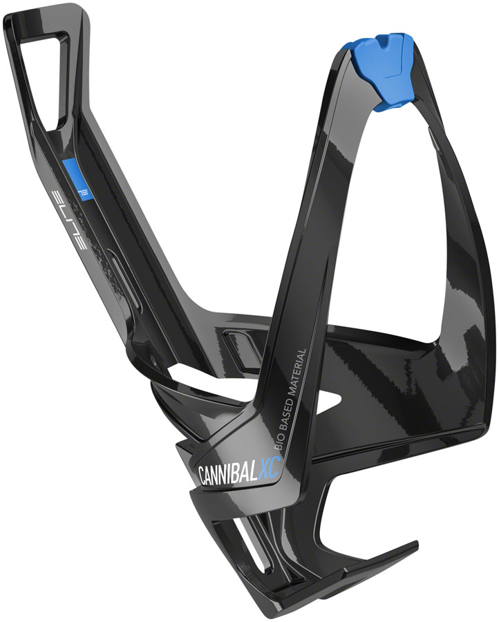 Elite Cannibal XC Bio Water Bottle Cage - Black/Blue