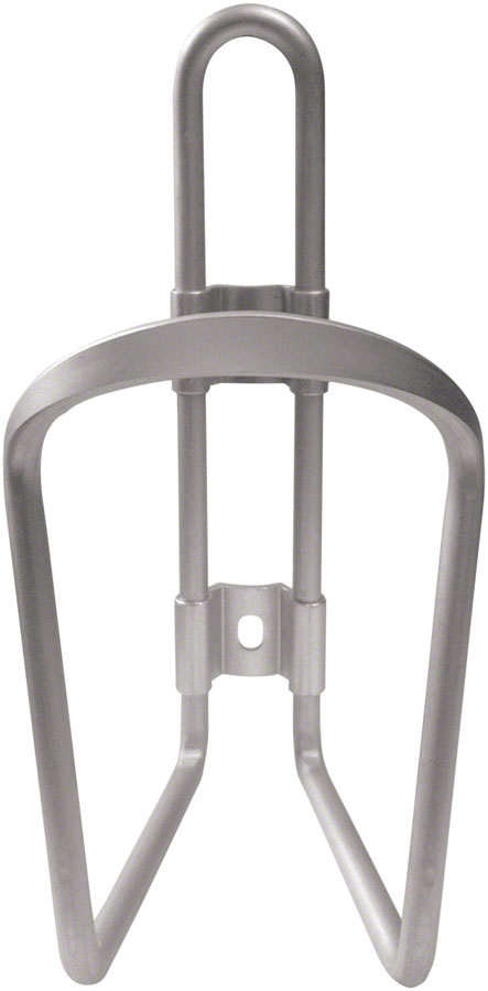 Delta Alloy Bottle Cage - Silver