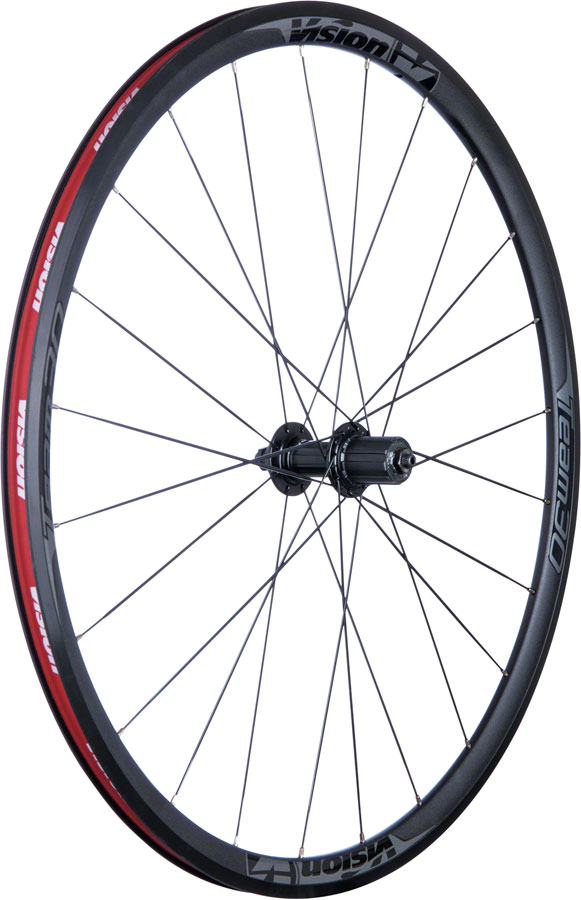 Vision Team 30 Comp Wheelset - 700 QR x 100/130mm Rim Brake HG 11 Black ...