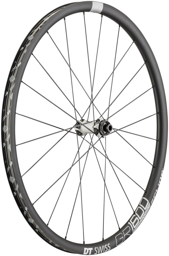 DT Swiss GR 1600 Front Wheel - 700, 12 x 100mm, Center-Lock, Black 