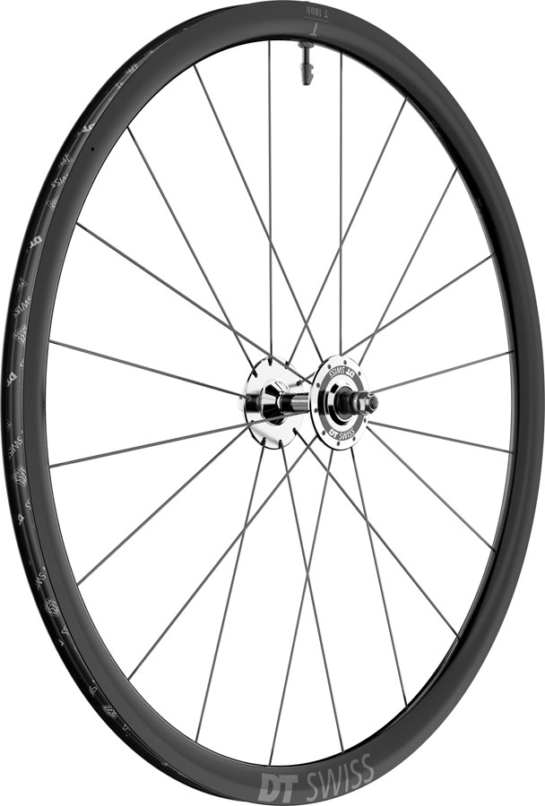 DT Swiss T 1800 Classic Front Wheel - 700, 9 x 100mm, No Brake, Black