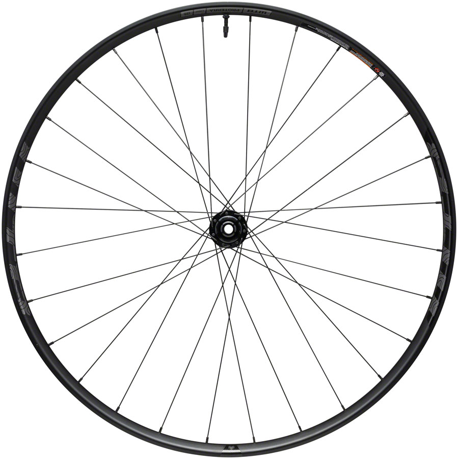 WTB Proterra Light i25 Front Wheel - 700, 12 x 100mm, Center-Lock, Black, 28H