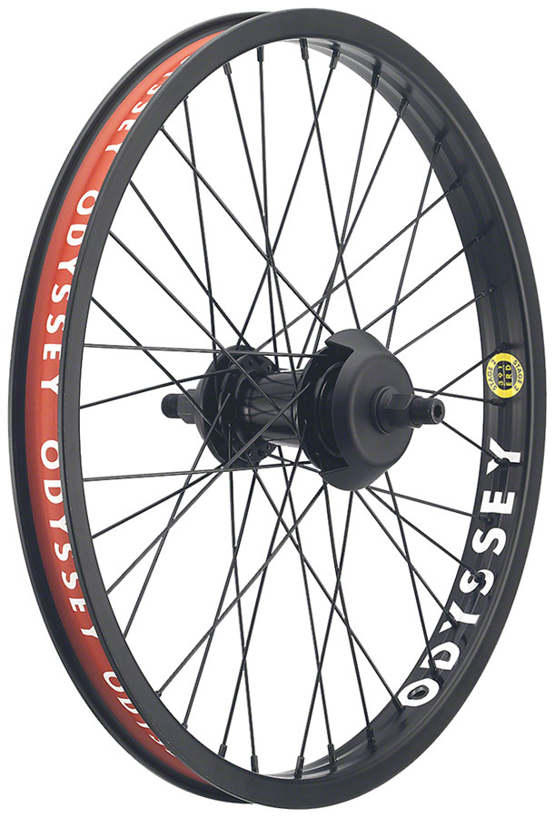 Odyssey Stage-2 Rear Wheel - 20", 14 x 110mm, Rim Brake, LHD Freecoaster, Black 