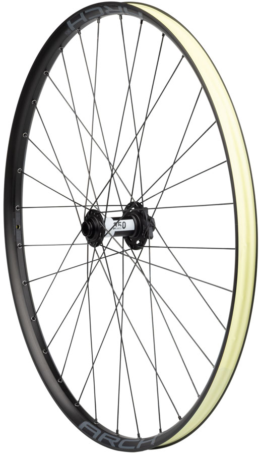 Quality Wheels DT 350 / Stans Arch S2 Front Wheel - 29", 15 x 110mm, 6-Bolt, Black, 32H