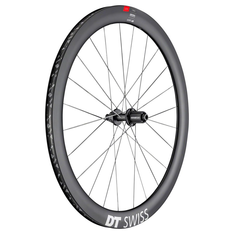 DT Swiss ARC 1100 DiCut 50 Rear Wheel - 700, 12 x 142mm, Center-Lock, HG 11 Road/XDR, Black