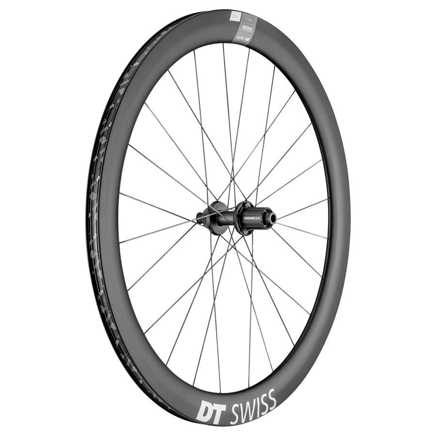 DT Swiss ARC 1400 DiCut 50 Rear Wheel - 700, 12 x 142mm, Center-Lock, HG 11 Road, Black