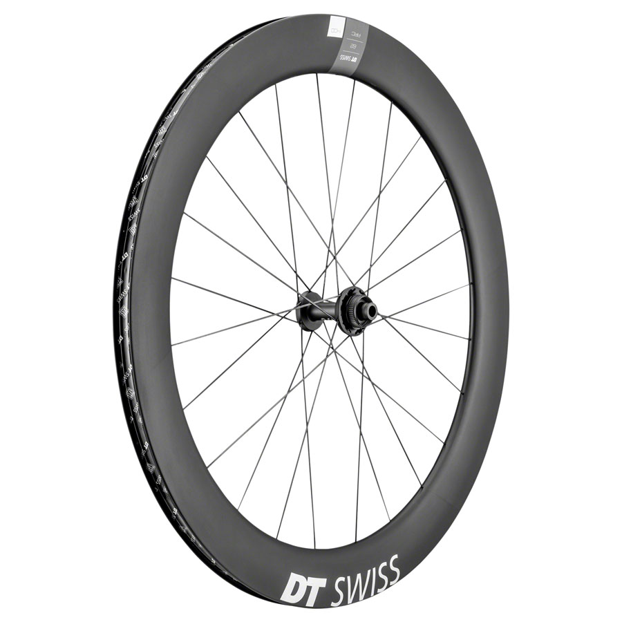 DT Swiss ARC 1400 DiCut 62 Front Wheel - 700, 12 x 100mm, Center-Lock, Black