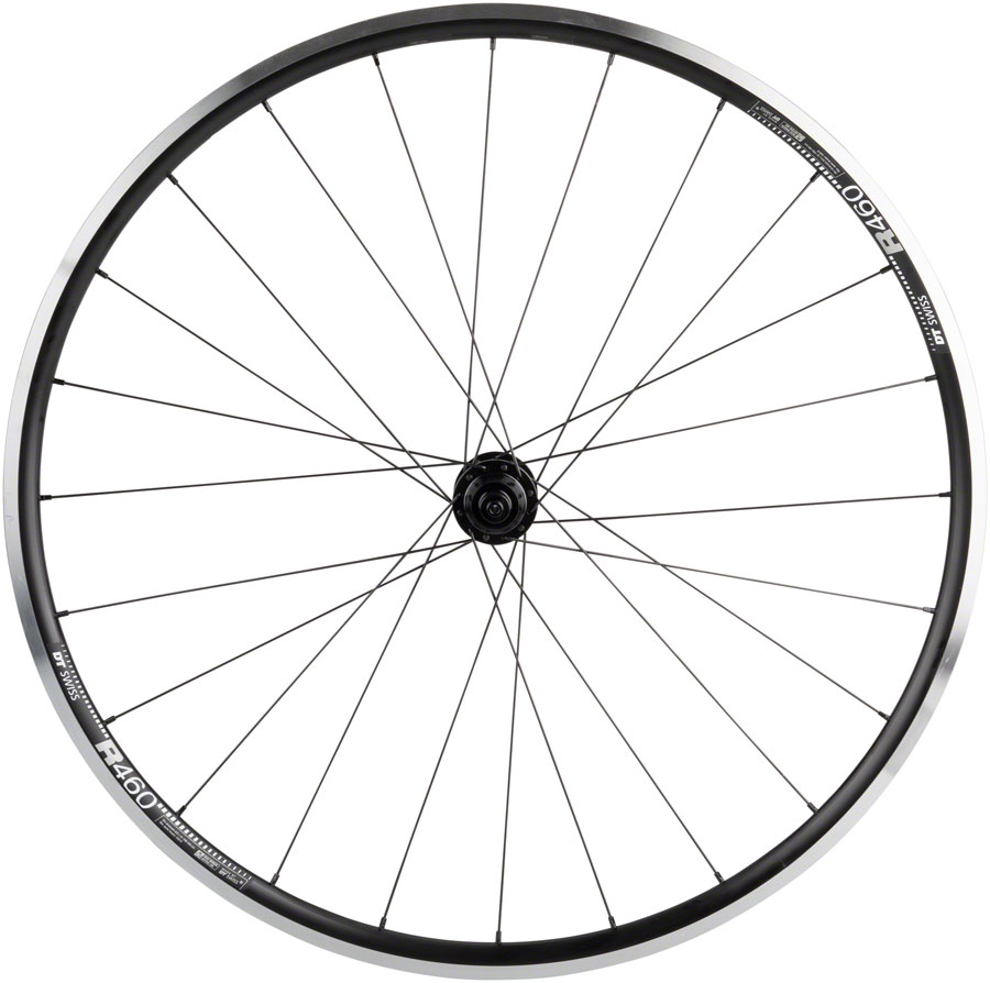 Quality Wheels DT 240/DT R460 Rear Wheel - 700, QR x 130mm, Rim Brake, HG 11 Road, Black
