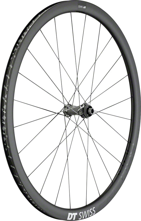 DT Swiss PRC 1400 Spline Front Wheel - 700, 12 x 100mm, Center-Lock, Black 