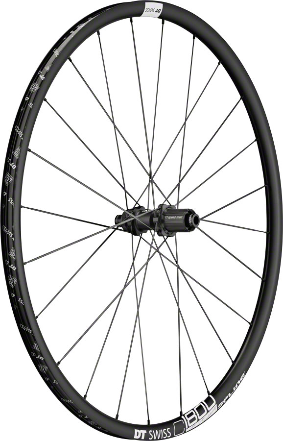 DT Swiss C 1800 Spline Rear Wheel - 700, 12 x 142mm, Center-Lock, HG 11 ...