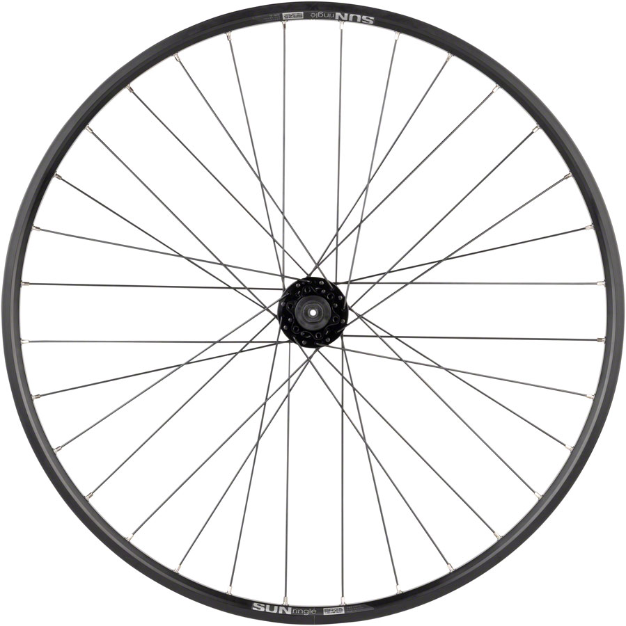 Quality Wheels Value Double Wall Series Disc Rear Wheel - 27.5", QR x 135mm, 6-Bolt/Rim, HG, Black