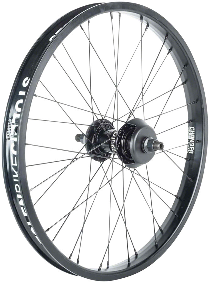 Stolen Rampage Pro Rear Wheel - 20", 14 x 110mm, Rim Brake, Freecoaster, Black, 9T RHD 