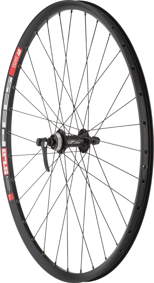 Quality Wheels Deore M610/DT 533d Front Wheel - 29", QR x 100mm, Center-Lock, Black