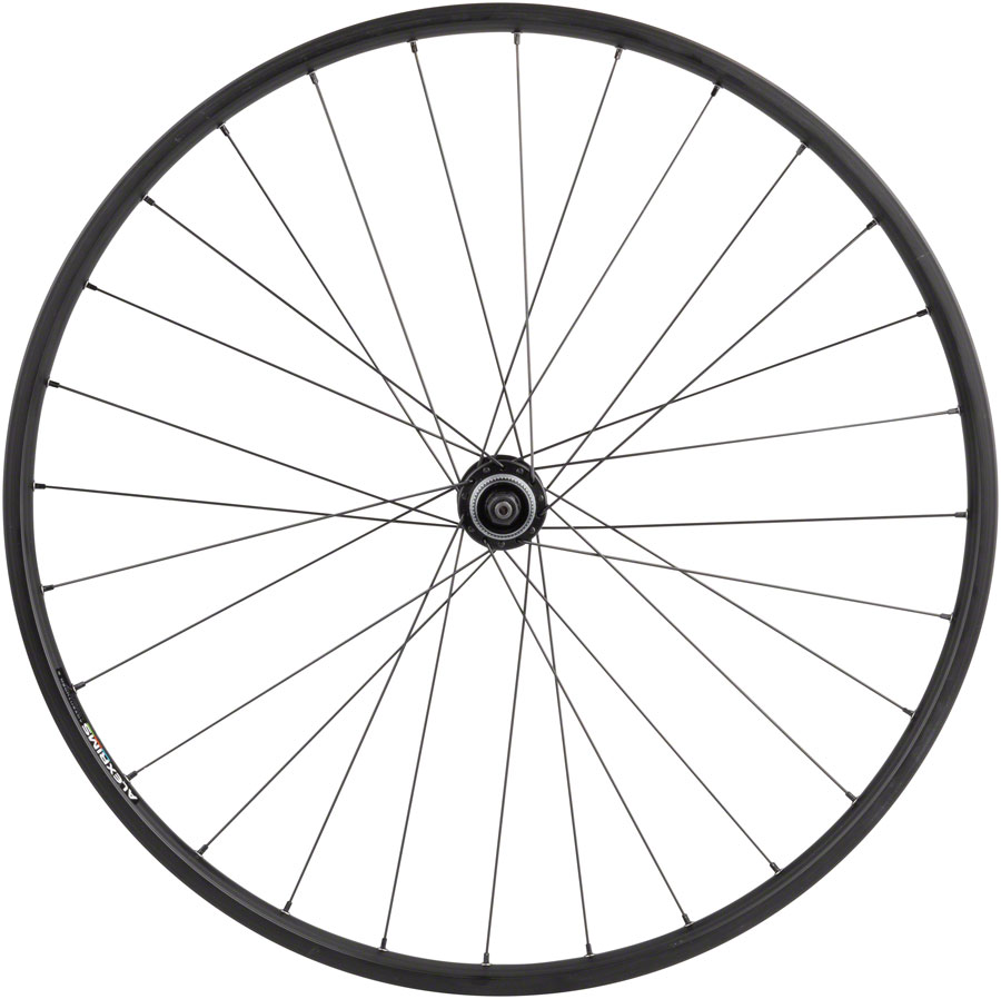 Quality Wheels Value Double Wall Series Disc Rear Wheel - 650b, QR x 135mm, Center-Lock, HG10, Black