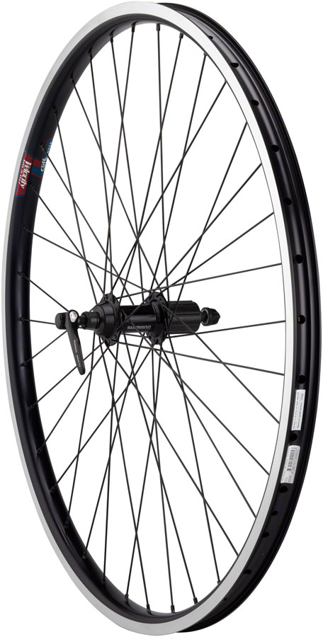 Quality Wheels Value HD Series Rear Wheel - 700, QR x 130mm, Rim Brake, HG 11, Black