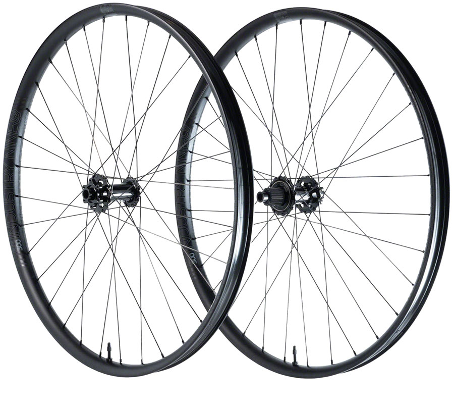 Industry Nine Hydra 2 Enduro S Wheelset - MX 29"F/27.5"R, 15 x 110mm/12 x 148mm, 6-Bolt, Micro Spline, Black, 32H