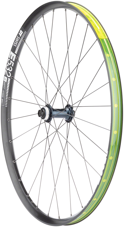Quality Wheels Shimano SLX/DT E532 Front Wheel - 29", 15 x 110mm, Center-Lock, Black, 28H