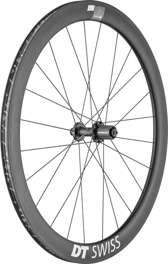 DT Swiss ARC 1400 DiCut 48 Rear Wheel - 700, QR x 130mm, Rim Brake, HG 11 Road, Black