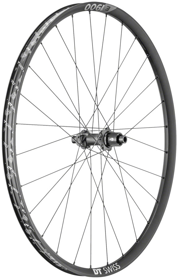 DT Swiss E 1900 Spline 30 Rear Wheel - 27.5", 12 x 148mm, Center-Lock, Micro Spline, Black