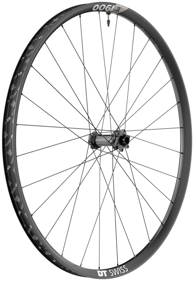 DT Swiss E 1900 Spline 30 Front Wheel - 27.5", 15 x 110mm, 6-Bolt, Black