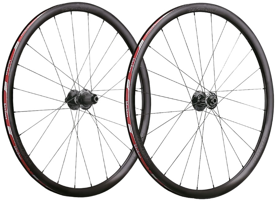 Vision Team 30 i23 Aero Gravel Wheelset - 700, 12 x 100mm/12 x 142mm, Center-Lock, HG 11/12, Black