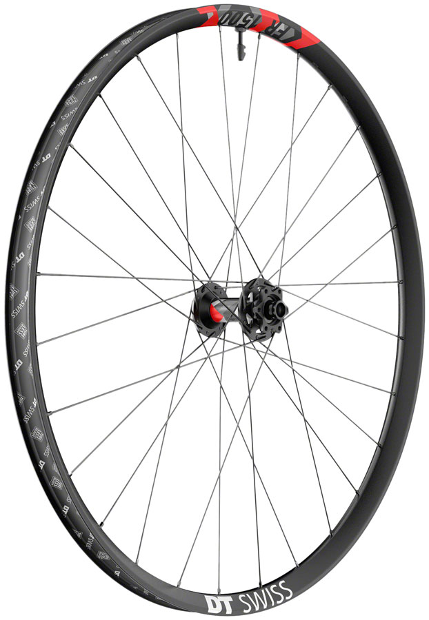 DT Swiss FR 1500 Classic Front Wheel - 27.5", 15 x 110mm, 6-Bolt, Black 