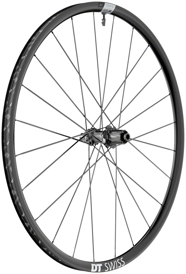 DT Swiss E 1800 Spline 23 Rear Wheel - 700, 12 x 142mm, Center-Lock, HGR11, Black 