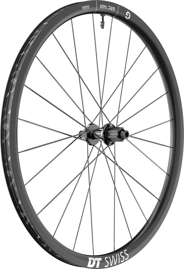 DT Swiss GRC 1400 DICUT 30 Rear Wheel - 700, 12 x 142mm, Center-Lock, N3W, Ratchet EXP 36, Black