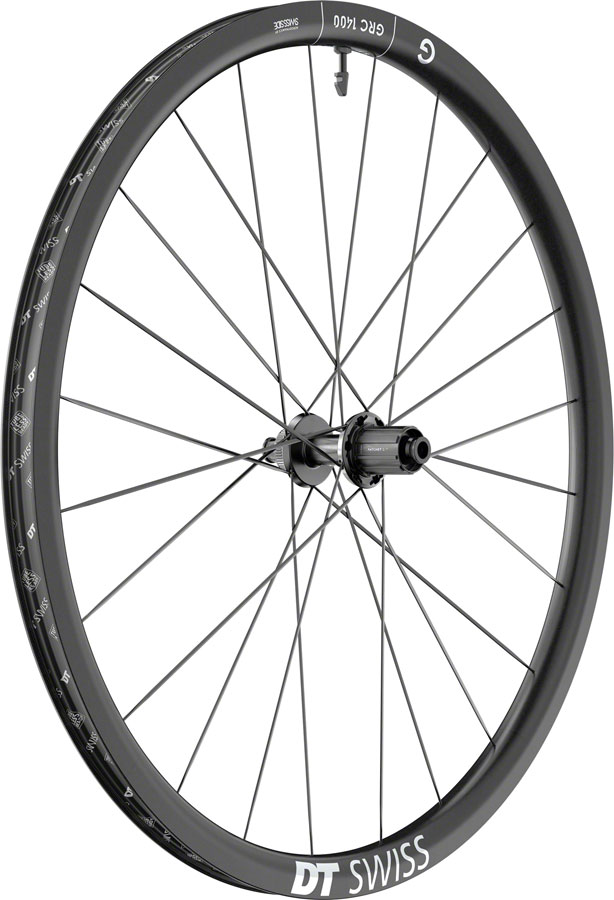 DT Swiss GRC 1400 DICUT 30 Rear Wheel - 700, 12 x 142mm, Center-Lock, HG 11 Road, Ratchet EXP 36, Black