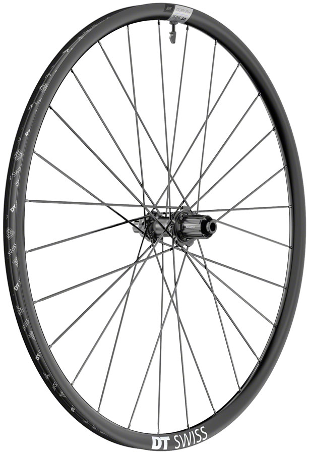 DT Swiss HE 1800 Spline Rear Wheel - 700, 12 x 142mm, Center-Lock, HGR11, Black 