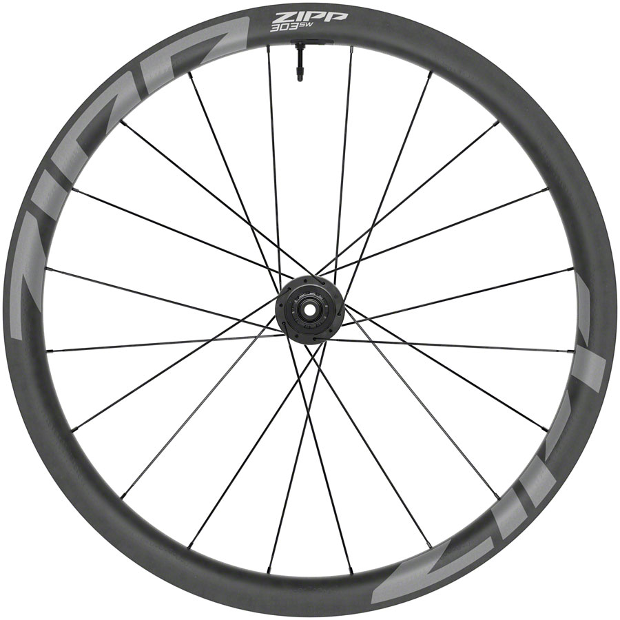 Zipp 303 SW Rear Wheel - 700, 12 x 142mm, Center-Lock, HG11, Tubeless, Carbon, w/ Wheel Sensor, A1 