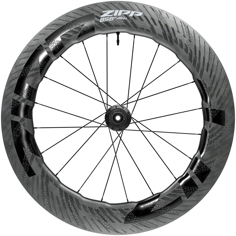 Zipp 858 NSW Rear Wheel - 700, 12 x 142mm, Center-Lock, HG11, Tubeless, Carbon, D1 