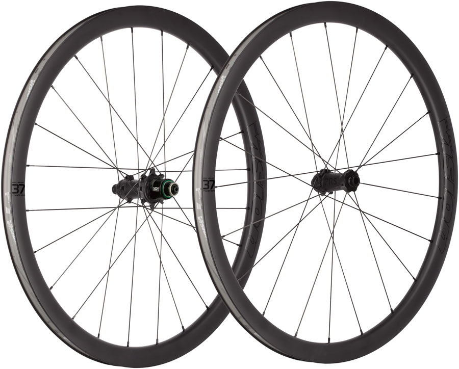 Vision Metron 37 TL Wheelset - 700, 12 x 100mm/12 x 142mm, Center-Lock, XDR, Carbon, Black