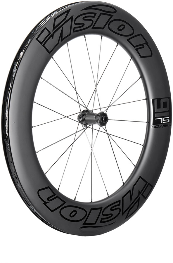 Vision Metron 91 Front Wheel - 700, 12 x 100mm, Carbon, Black