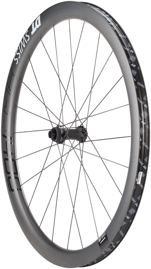 DT Swiss HGC 1400 Spline 42 Front Wheel - 700, 12 x 100mm, Center-Lock, Black 