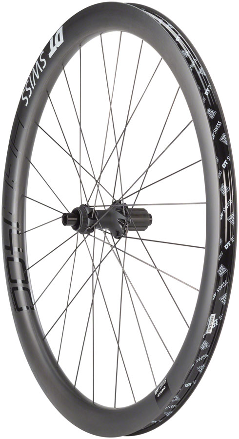 DT Swiss HGC 1400 Spline 42 Rear Wheel - 700, 12 x 142, Center-Lock, HG/XDR, Ratchet 24, Black 