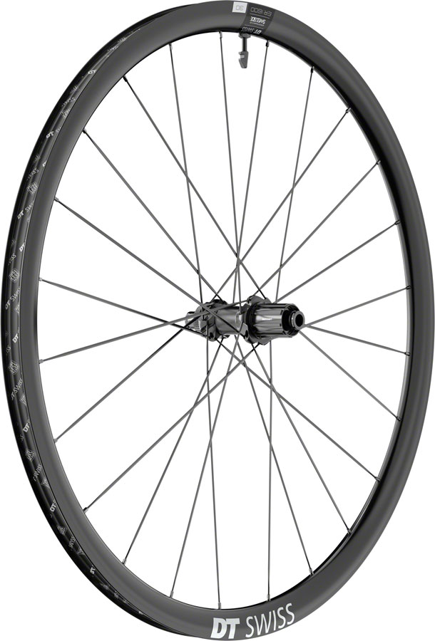 DT Swiss ER 1600 Spline 30 Rear Wheel - 700, 12 x 142mm, Center-Lock, HG 11 Road, Ratchet 36 SL, Black